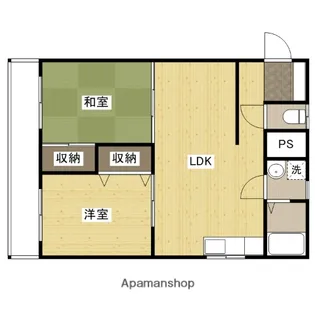 東雲ビル【3階】の間取り