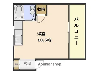 アーベルパートⅡ【3階】の間取り