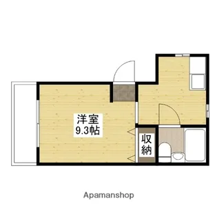 カーサ二葉の里【4階】の間取り