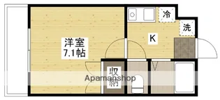 スリーゼ白島【3階】の間取り