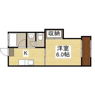 第二岩井アパート【2階】の間取り