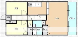 エステイト林【1階】の間取り