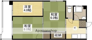 亀谷ビル【2階】の間取り