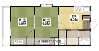 森井マンション【2階】の間取り