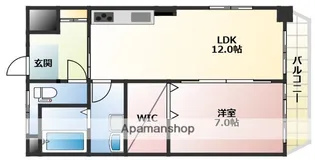 東雲翠苑【4階】の間取り