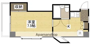 山本ビル【5階】の間取り