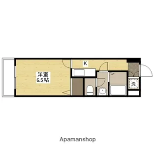 スターライツ北斗【4階】の間取り