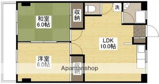サンマリオビル【5階】の間取り