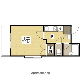 サントーマス大芝【2階】の間取り