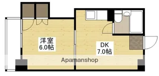 第三若宮ビル【2階】の間取り