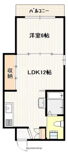 バロックワークス【5階】の間取り