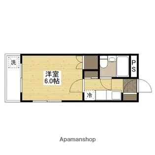ブランズ弐番館【4階】の間取り