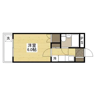 ブランズ弐番館【2階】の間取り