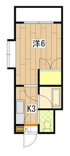 レジデンスK&M【3階】の間取り