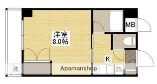 GRACIEUX河原町【2階】の間取り
