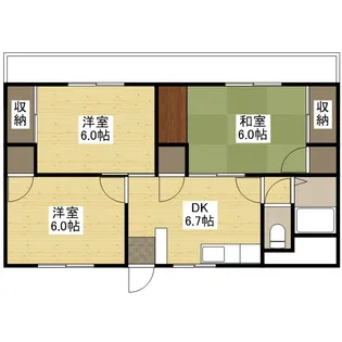 小島古江ビル【1階】の間取り