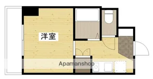 シャローム【3階】の間取り