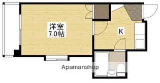 山本ビル【3階】の間取り