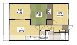 パールマンション【3階】の間取り