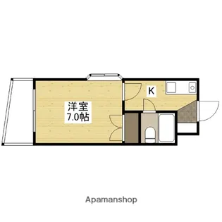 リベルテ矢野【4階】の間取り