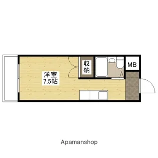 第二杉原ビル【2階】の間取り