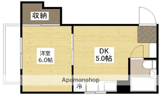 藤澤ビル【4階】の間取り