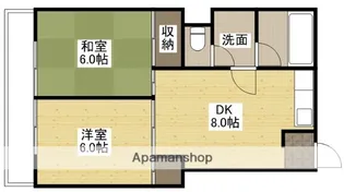 メゾン萩【2階】の間取り