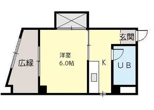 加藤ビル(旧 第一内野ビル)【4階】の間取り