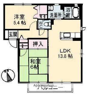 第3ドリーム高須台【2階】の間取り