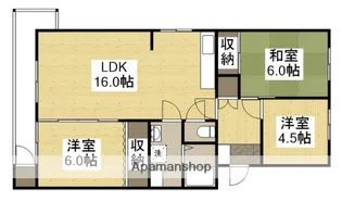 卸センタービル D号棟【306号室】の間取り