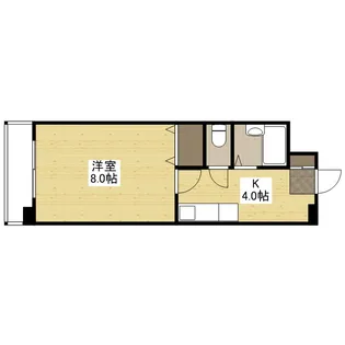 パウルスハイム【5階】の間取り