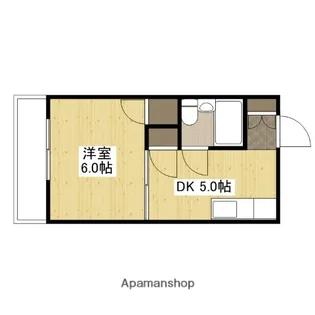 コテージミタキ【3階】の間取り
