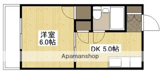 コテージミタキ【1階】の間取り