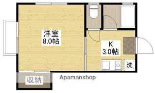 コーポサクラ【2階】の間取り