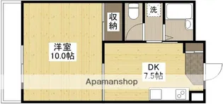 ラ・フィレンツェⅡ【3階】の間取り