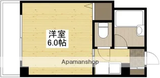 比治山エコテラス【6階】の間取り