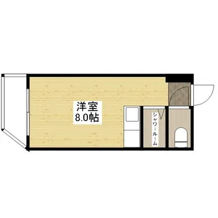 ハイネ大宮【3階】の間取り