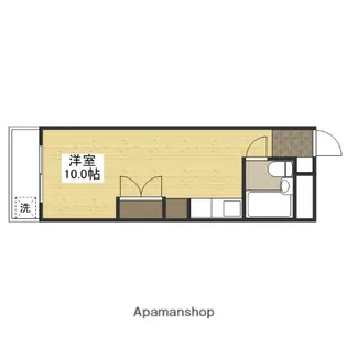 アベニューなかひろ【3階】の間取り