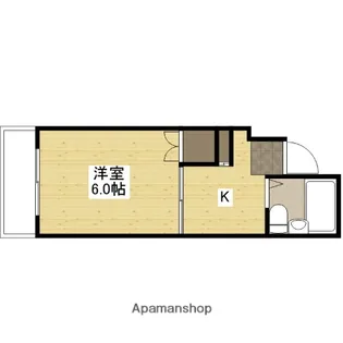 ASSOCIE中広【503号室】の間取り