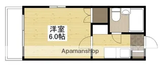 ブランズ壱番館【4階】の間取り