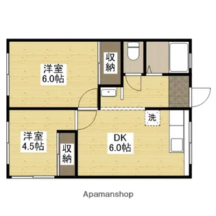 登ビル【2階】の間取り