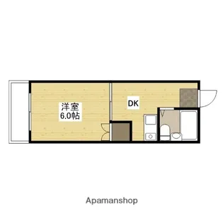 アメニティ金市Ⅰ【3階】の間取り