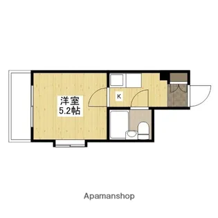 第二山田ビル【4階】の間取り