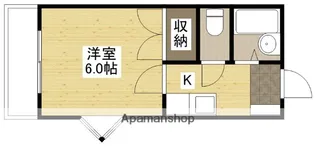 第二大下ビル【3階】の間取り