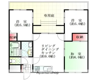 佐々木ビル【1階】の間取り