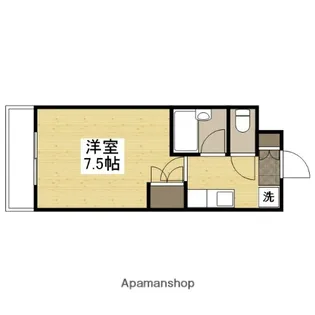 HORNET 21【4階】の間取り