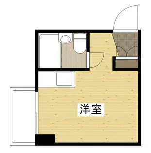 JSビル土橋【2階】の間取り