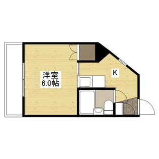 PETIT PAS天満【4階】の間取り