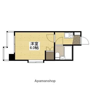 LA VUE【6階】の間取り