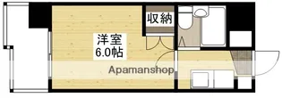 LA VUE【602号室】の間取り